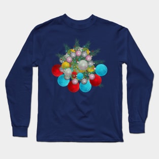 Baubles & Christmas Tree Decorations Long Sleeve T-Shirt